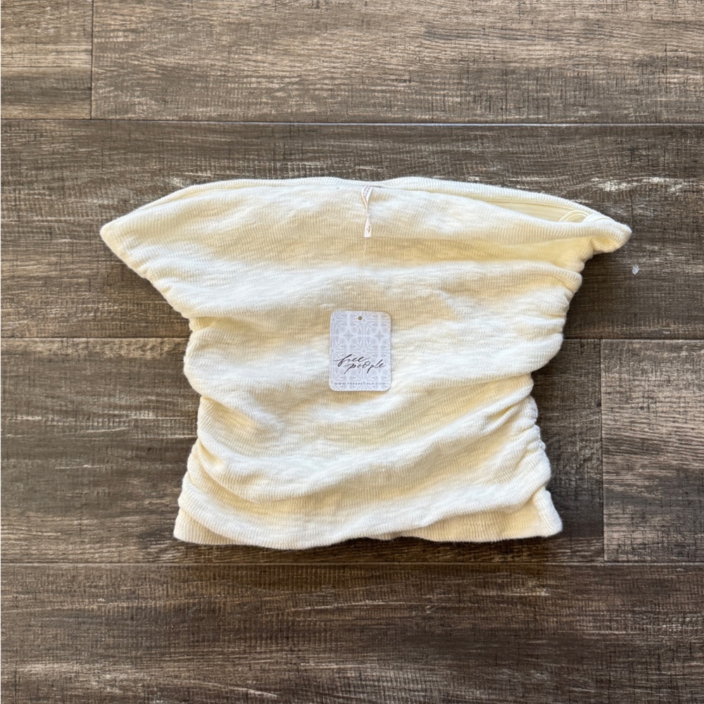 Brand new NWT free people off white cream top S